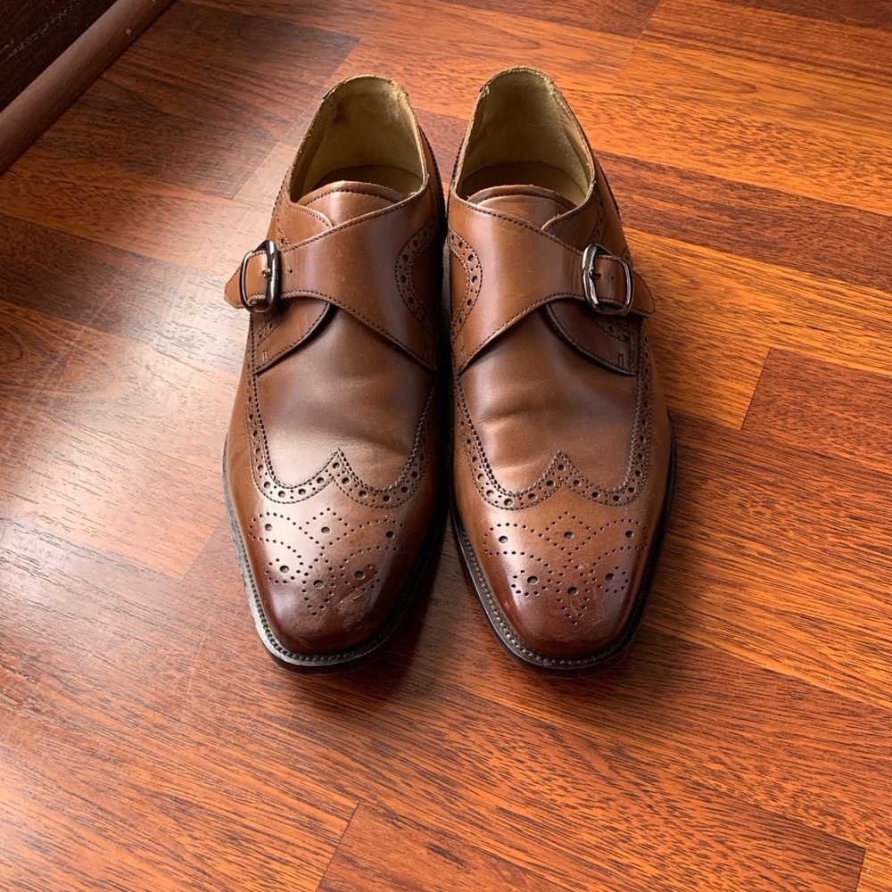 Florsheim Sabato Wingtip Monk Strap Shoe